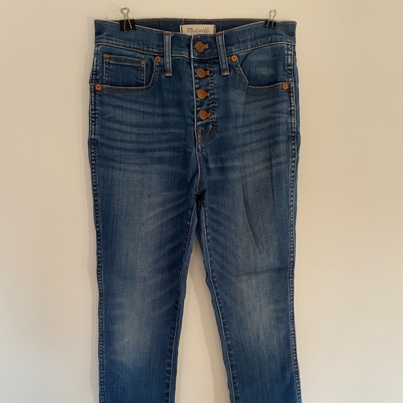 Madewell 10” high-rise skinny crop, size 26 - Picture 3 of 5